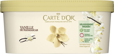 CARTE D'OR Glace Crème Glacée Vanille de Madagascar 900ml - Produit