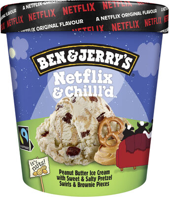 Netflix & Chill'd Peanut Butter Ice Cream - Produit