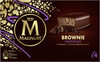 Magnum Barre Glacée Brownie Chocolat x4 200ml - Produit