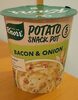 Potato snack pot bacon & onion - Produkt