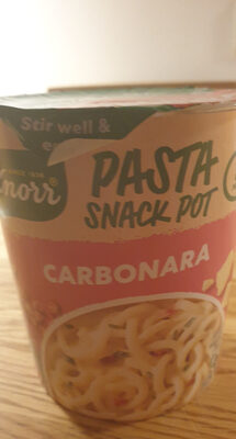 Pasta Snack Pot Carbonara - Produkt - en