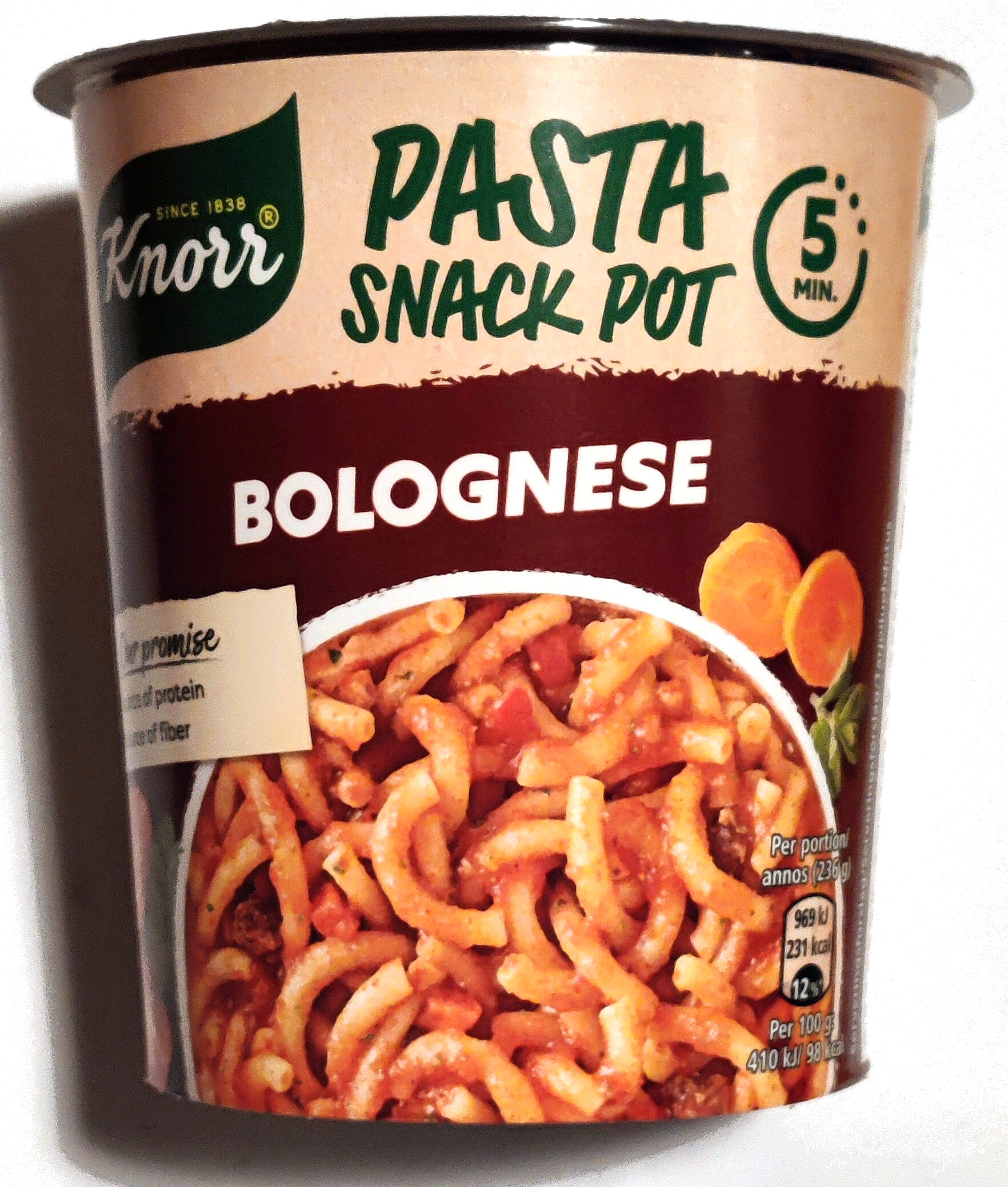 Pasta Snack Pot - Bolognese - Produkt