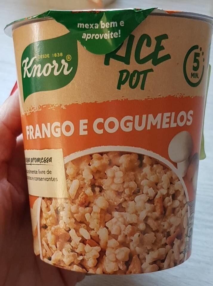 Pot riz champignons poulet - Product - fr