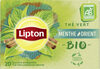Lipton Thé Vert Bio Menthe Orient 20 Sachets - Tuote