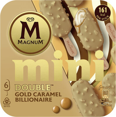 Mini double gold caramel billionaire - Produkt - fr