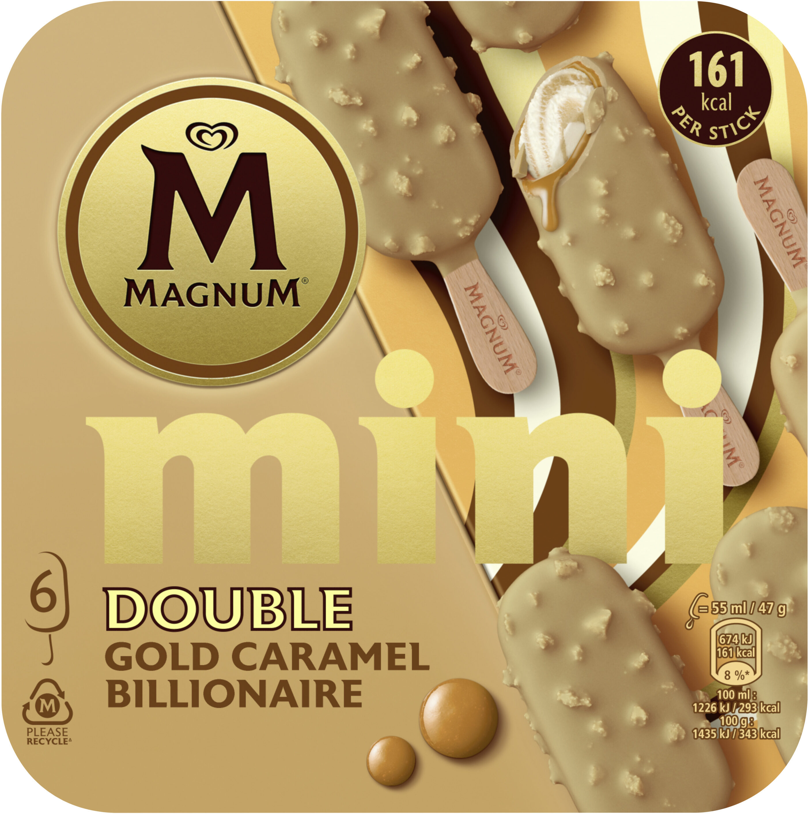 Mag min gold bill 6x55ml - Product - fr