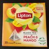 Black tea peach and mango - Product
