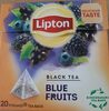 Black tea blue fruits - Produit