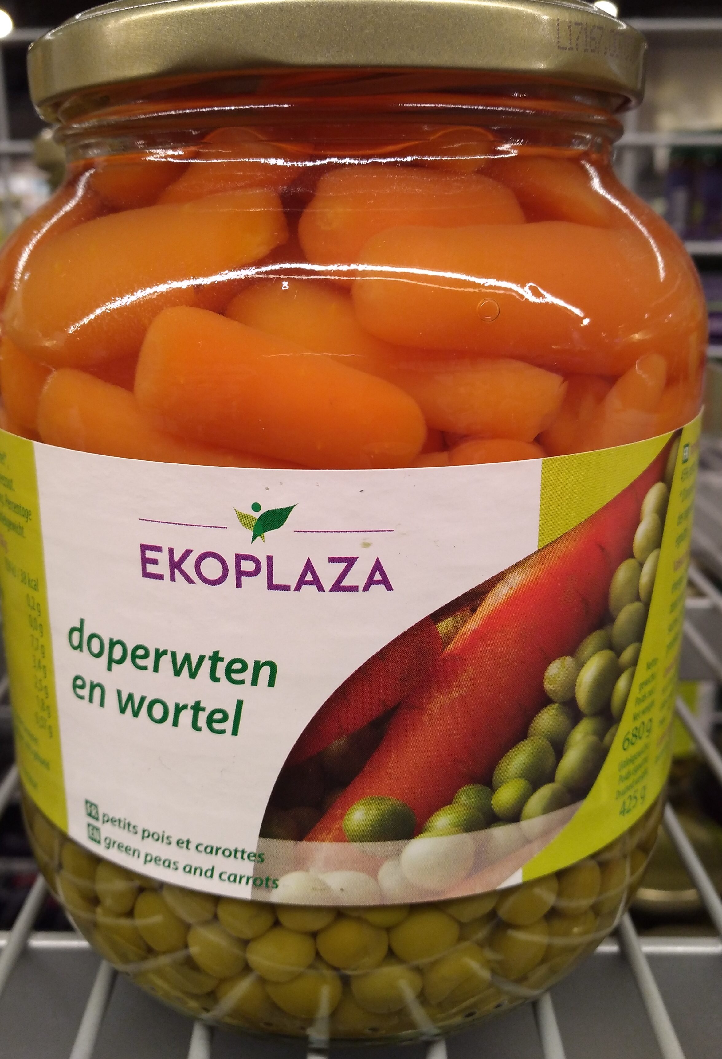 Doperwten en wortel - Product