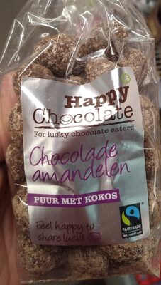 Chocolade amandelen puur met kokos - Product