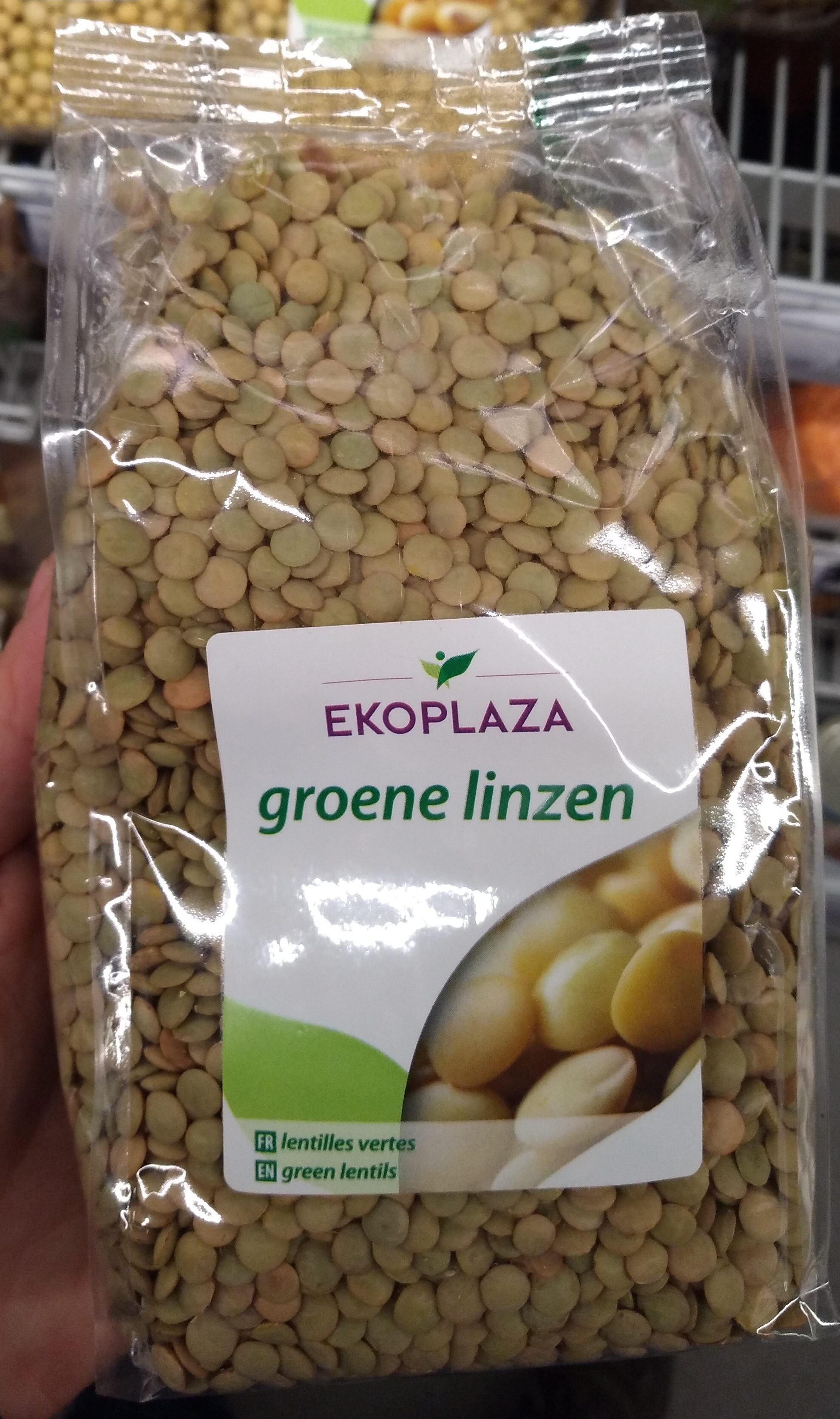 Groene linzen - Product