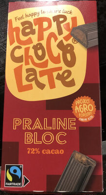 Praline Bloc 72% cacao - Product