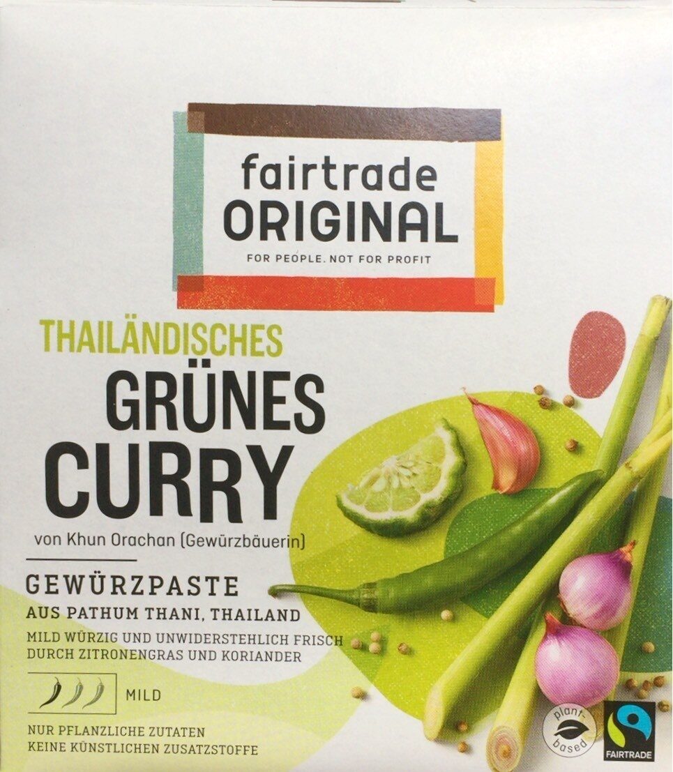 Thailändisches grünes Curry - Product