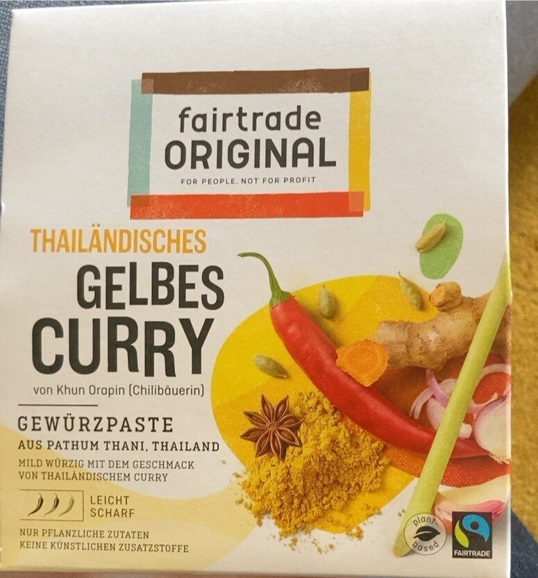 Thailändisches gelbes Curry - Product