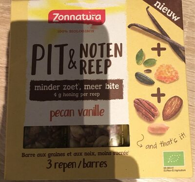 Pit & notenreep pecan vanille - Produit