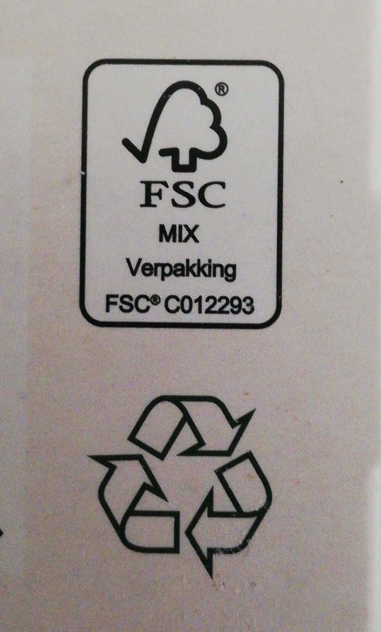 Thé camomille/Kamillethee - Recyclinginstructies en / of verpakkingsinformatie