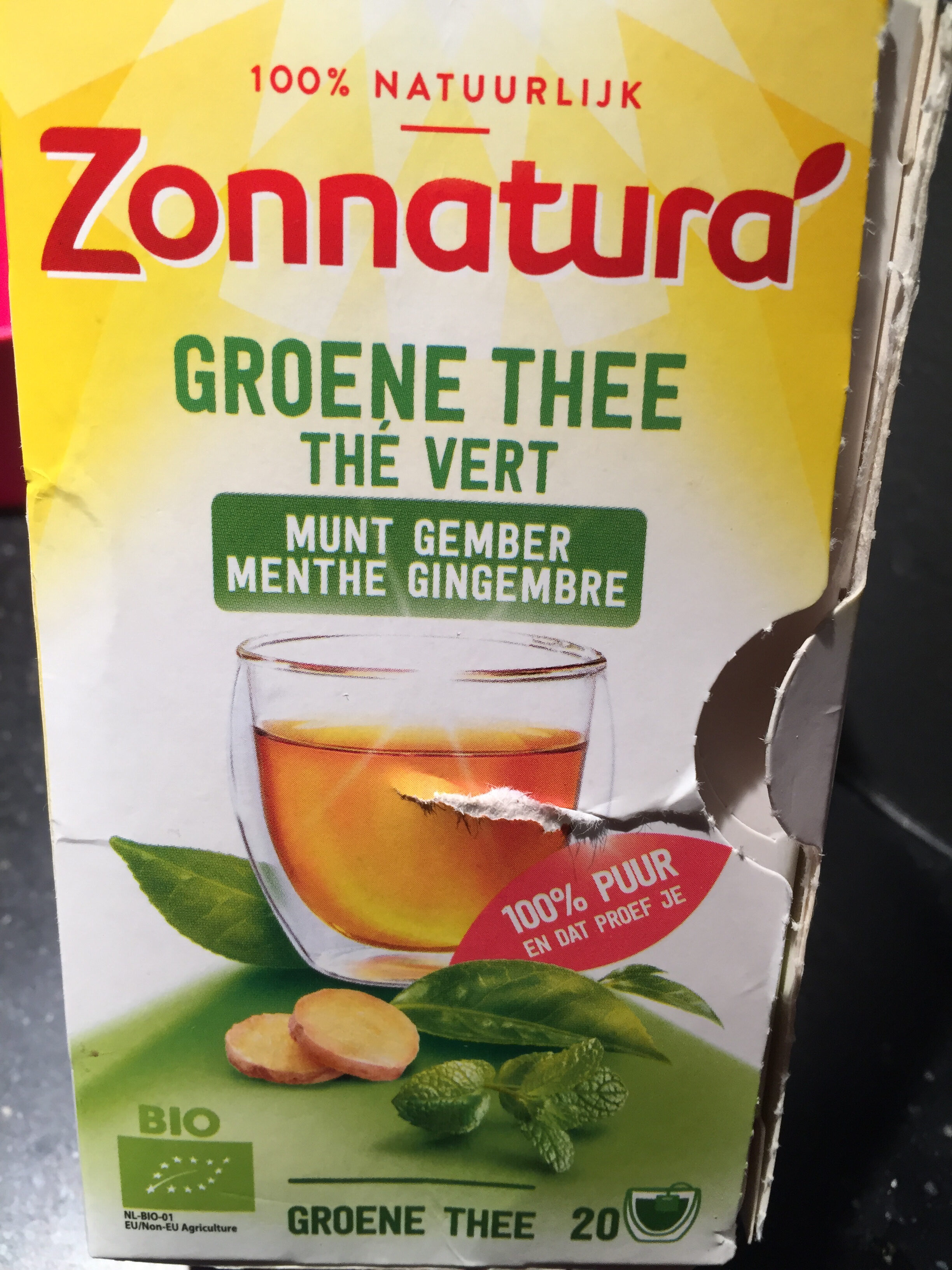 Zonnatura green thee - Produit - nl