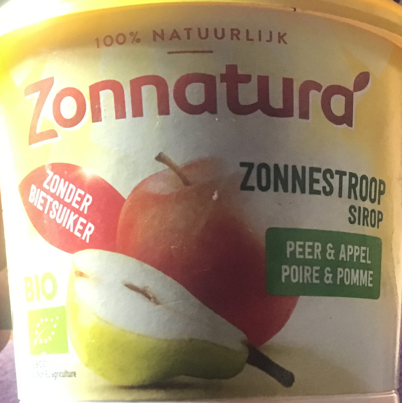 Zonnestroop peer & appel - Product - nl