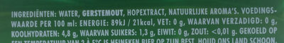 Heineken lager 0.0 - Voedingswaarden