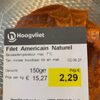 Filet americain naturel - Product