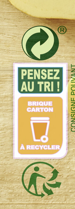 Knorr Soupe Liquide Douceur d'Automne à la crème fraîche 1l - Recycling instructions and/or packaging information - fr