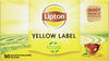 Lipton Yellow Thé Noir Yellow Label 50 Sachets - Prodotto