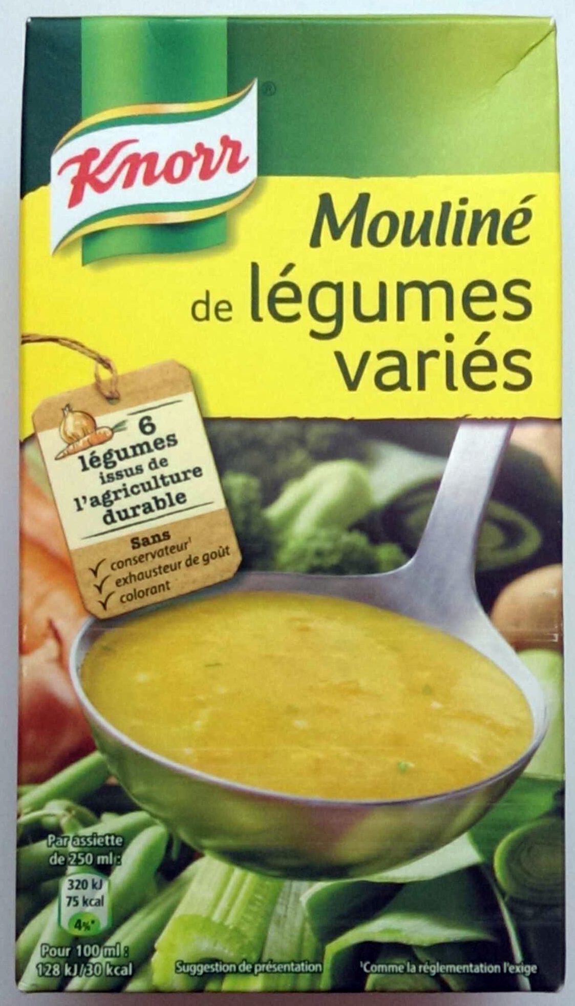 Knorr Soupe Mouliné de Légumes Verts 1l - Produit