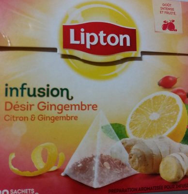 Infusion Désir Citron-Gingembre - Prodotto - fr
