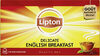Lipton English Breakfast Thé Delicate 25 Sachets - Product