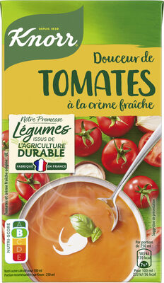 Knorr Douceur de Tomates à la Crème Fraîche Brique 1L - Product - fr