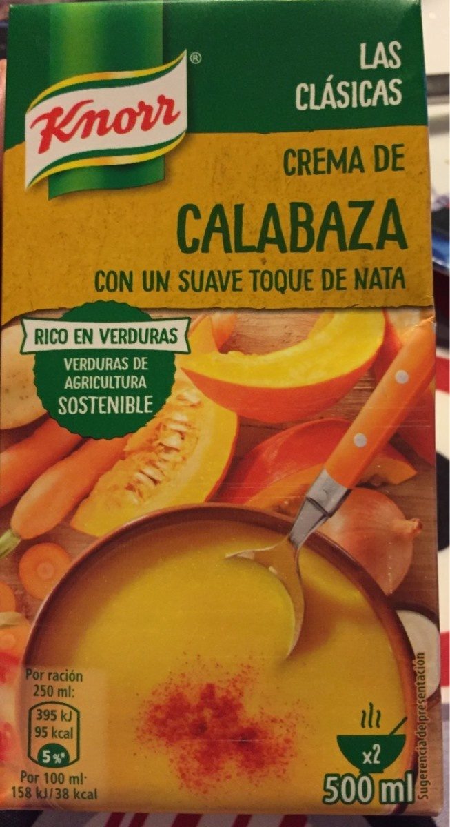 Crema calabaza - Produkt - fr