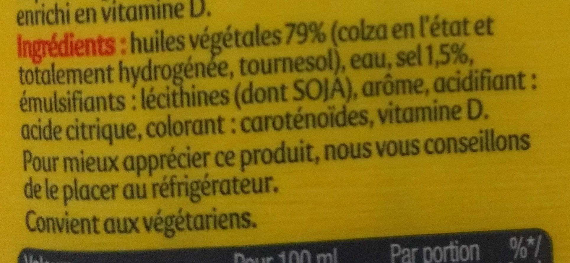 Planta fin - Ingredients - fr