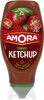 Amora Ketchup Flacon Souple tête en bas 550g - Producto