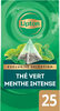 Lipton Exclusive Selection Thé Vert Menthe Intense 25 Sachets Pyramide - Producto