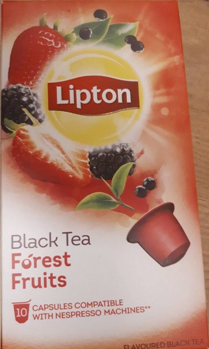 Black tea forest fruits - Product - fr