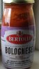 Bolognese sugo tradizionale - Produit