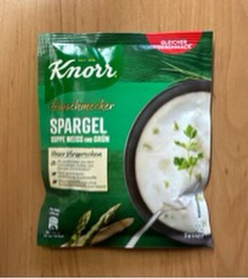 Spargel Suppe weiss & grün - Produkt
