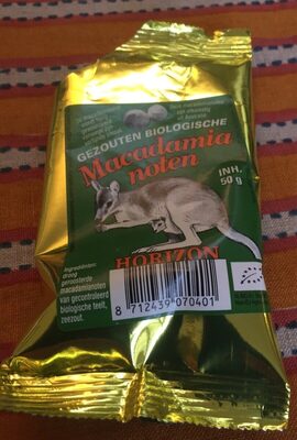 Noix de macadamia salées biologiques - Produit