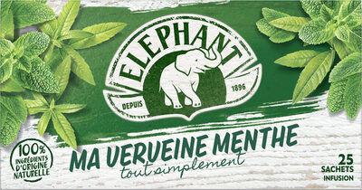 Elephant Infusion Ma Verveine Menthe Tout Simplement 25 Sachets - Product - fr