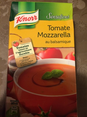 Soupe tomate mozzarella - Product - fr