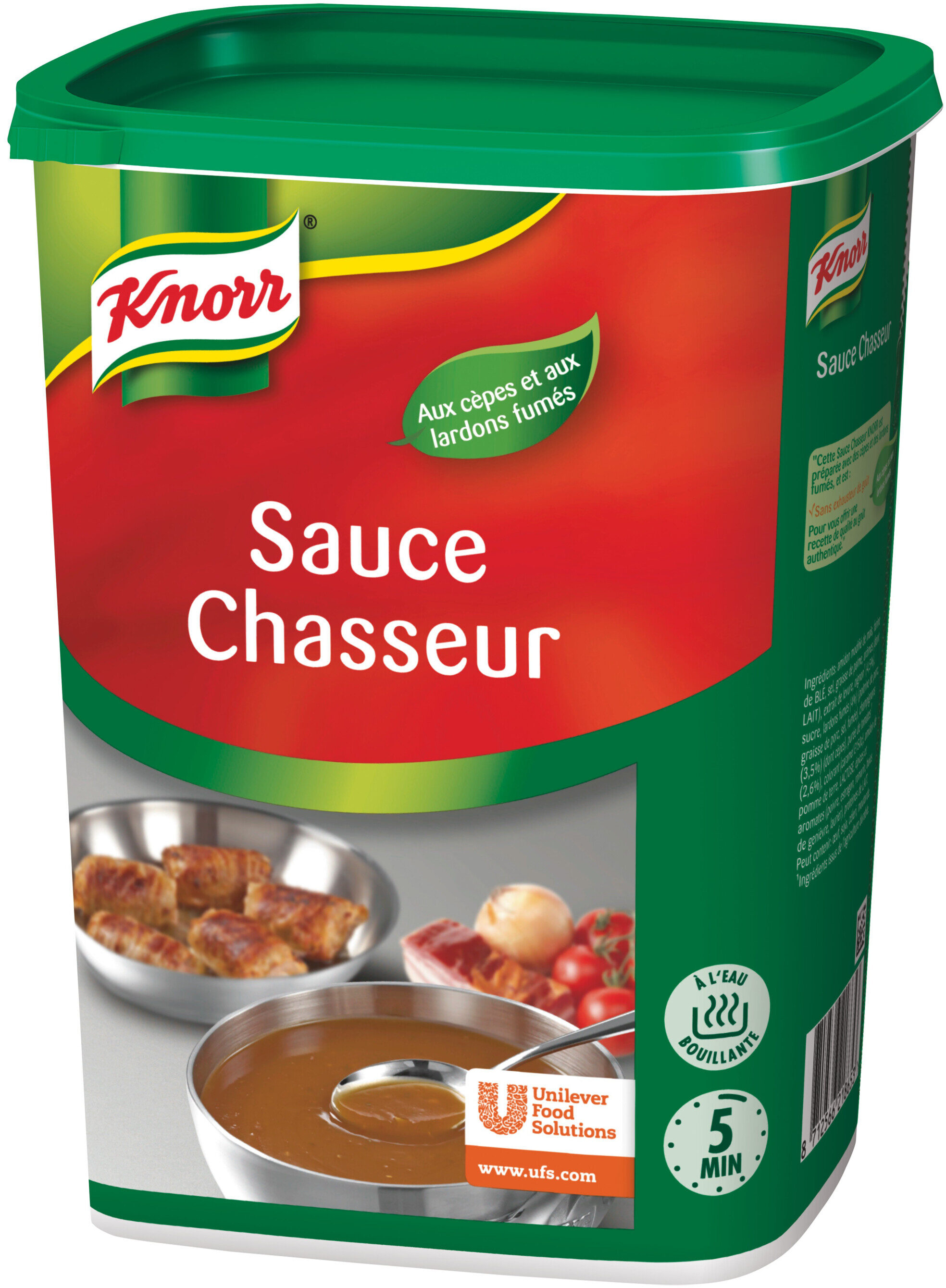 Knorr Knorr Sauce Chasseur déshydratée 920g jusqu'à 10,8L - Product - fr