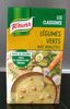 Soupe de légumes verts avec boulettes - Product