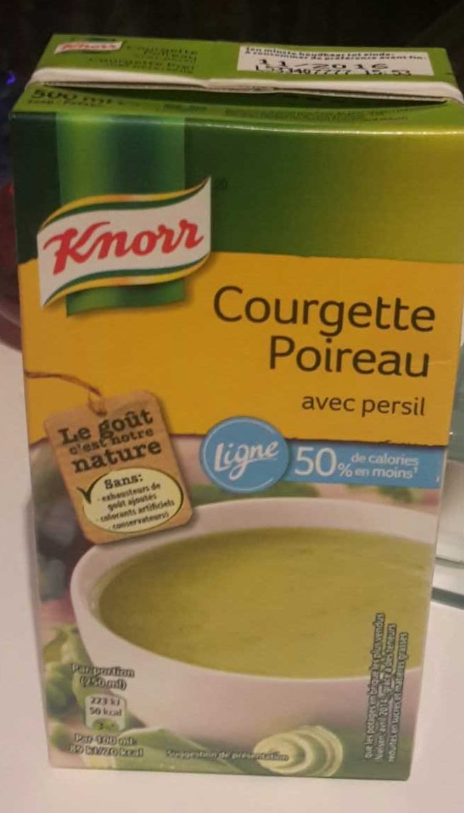 Courgette Poireau avec Persil - Product - fr