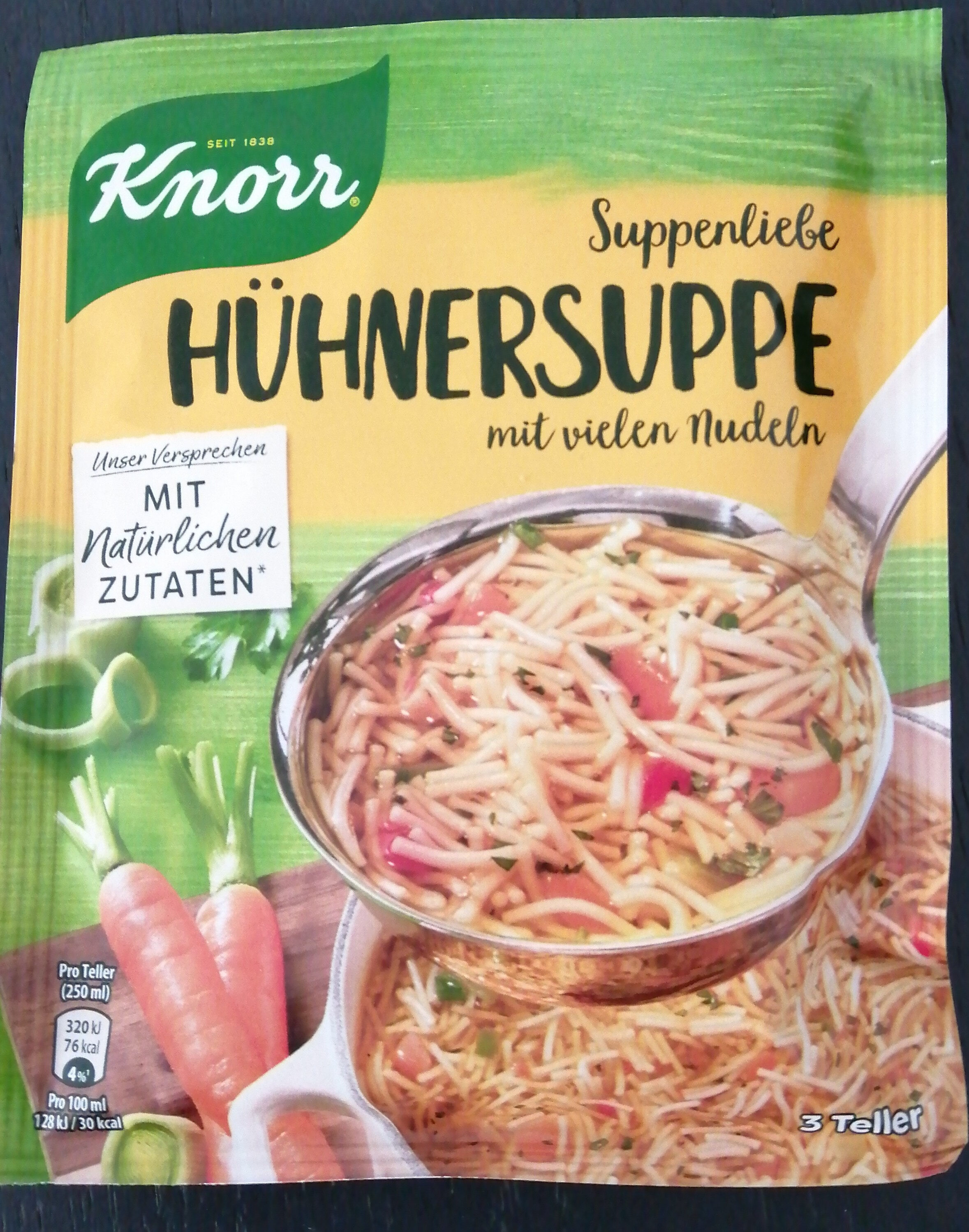 Knorr Suppe Hühner mit Nudeln - Product - de