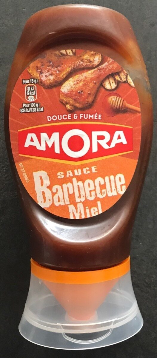 Amora sauce barbecue miel douce & fumée - Produit