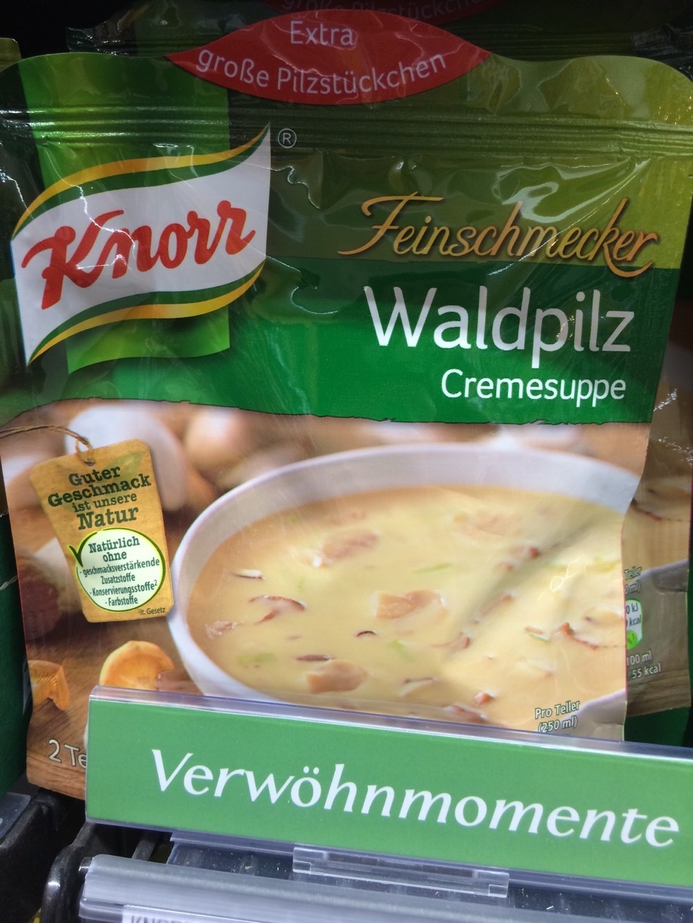 TüSu - Waldpilz Cremesuppe Feinschmecker - Produit - de