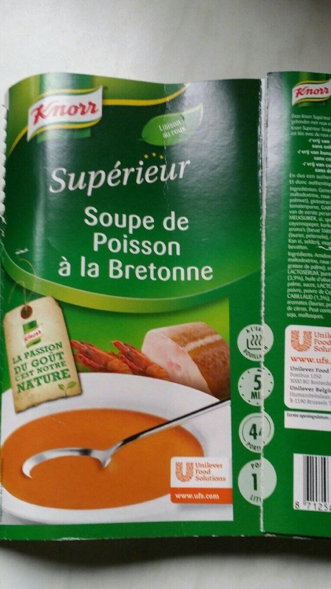 Soupe de poisson à la bretonne - Product - fr