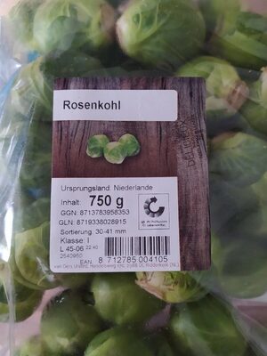 Rosenkohl - Produkt
