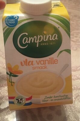 vla vanille smaak - Product - nl