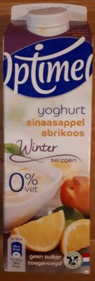 Yoghurt Sinasappel Abrikoos Winter seizoen - Product